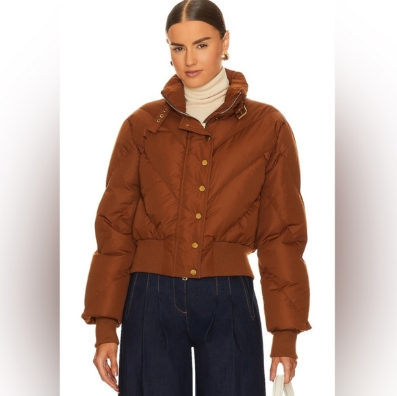 Veronica Beard Burdette Quilted Shell Down Jacket - Picture 4 of 14